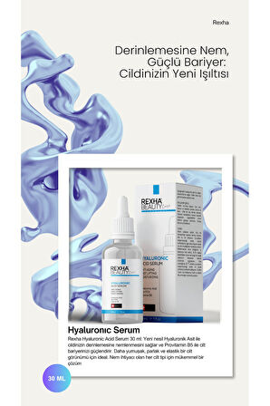 Hyalüronik Asit Serumu 30 ml - Derinlemesine Nemlendirme Ve Cilt Bakımı