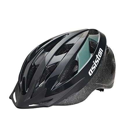 Asistan Cape H70 Kask Siyah Gri