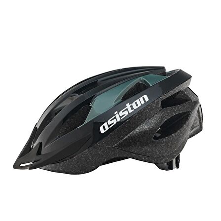 Asistan Cape H70 Kask Siyah Gri