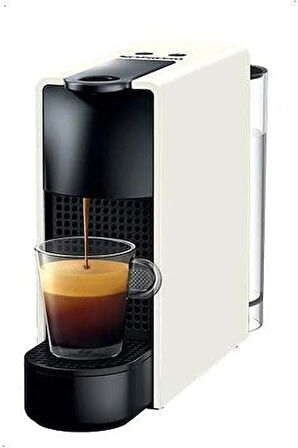 (AMBALAJ HASARLI) Nespresso Essenza Mini C 30 Beyaz Kapsül Kahve Makinesi