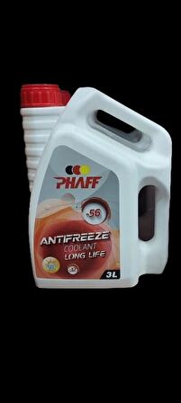 PHAFF 05010 ANTIFIRIZ KIRMIZI ORGANIK 3 LT - 56 DERECE