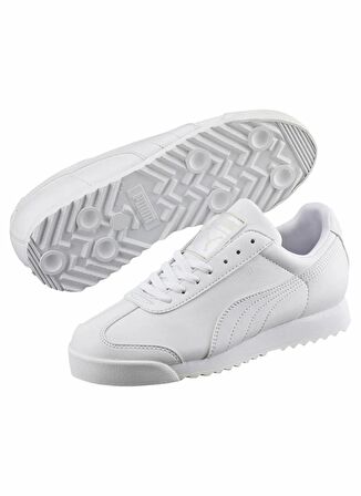 PUMA 35425914 Roma Basic Jr white-light gray