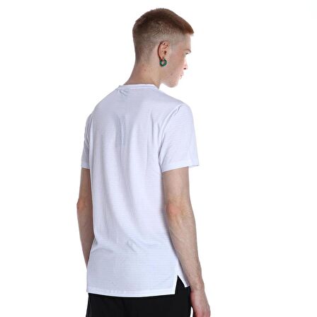 Sportive Conforto T-Shirt Erkek Antrenman Tişörtü Beyaz 22KETP18D01-BYZ