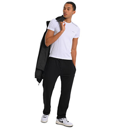Conforto3 Erkek Beyaz Koşu T-Shirt 24KE013-BYZ