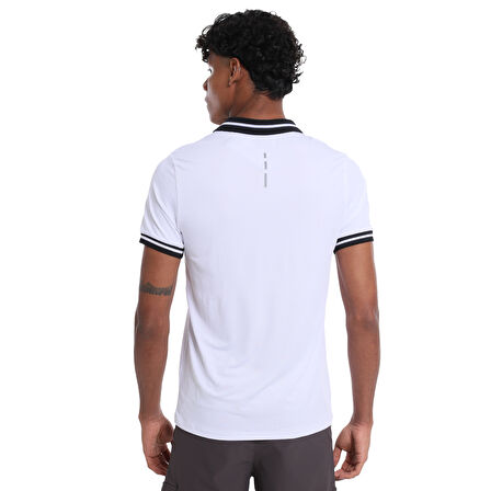 Nagoya Erkek Beyaz Koşu T-Shirt 25YE001-BYZ