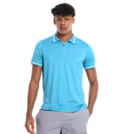 Nagoya Erkek Mavi Koşu T-Shirt 25YE001-MAVI