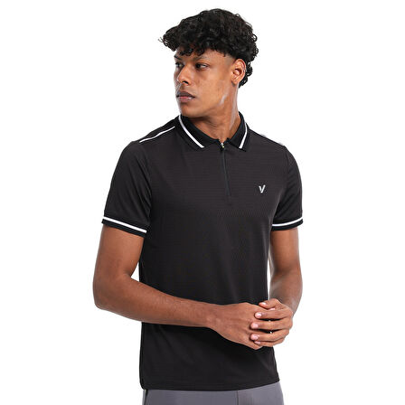 Nagoya Erkek Siyah Koşu T-Shirt 25YE001-SYH