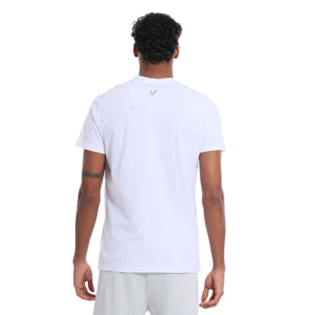 Seto Erkek Beyaz Koşu T-Shirt 25YE002-BYZ