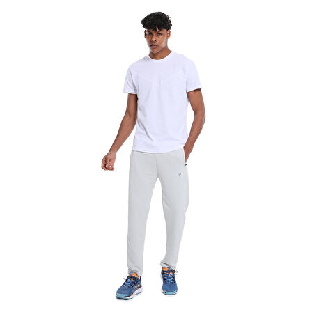 Seto Erkek Beyaz Koşu T-Shirt 25YE002-BYZ
