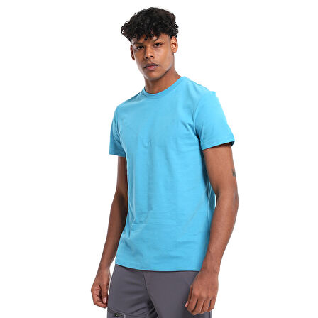 Seto Erkek Mavi Koşu T-Shirt 25YE002-MAVI