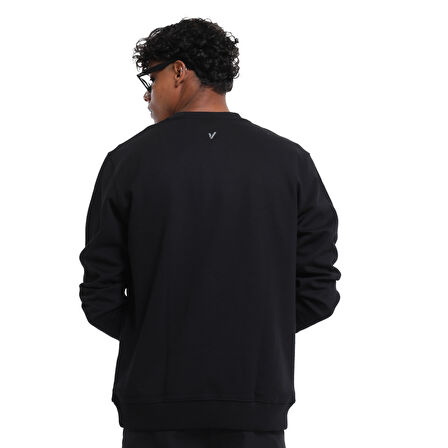 Kimitsu Erkek Siyah Koşu T-Shirt 25YE003-SYH