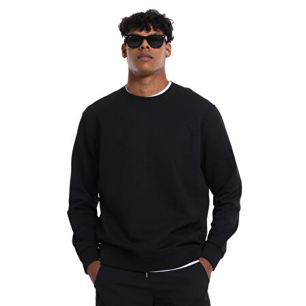 Kimitsu Erkek Siyah Koşu T-Shirt 25YE003-SYH