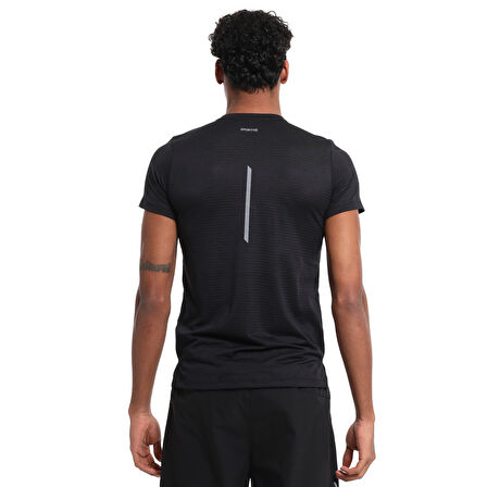 Conforto 4 Erkek Siyah Koşu T-Shirt 25YE007-SYH