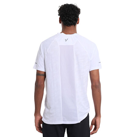 Atami Erkek Beyaz Koşu T-Shirt 25YE009-BYZ