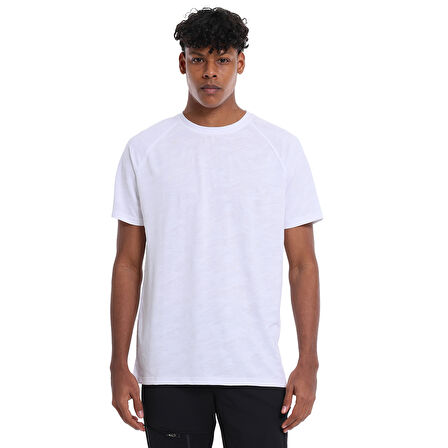 Atami Erkek Beyaz Koşu T-Shirt 25YE009-BYZ
