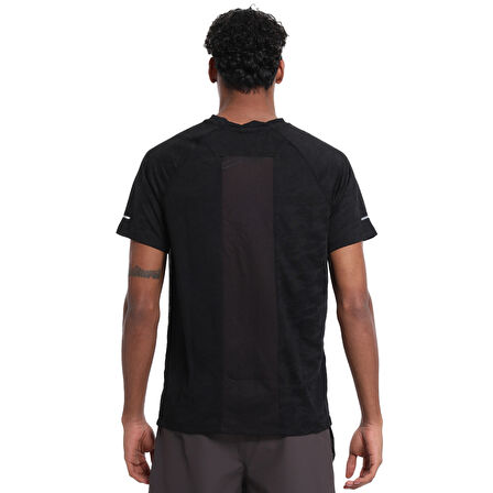 Atami Erkek Siyah Koşu T-Shirt 25YE009-SYH