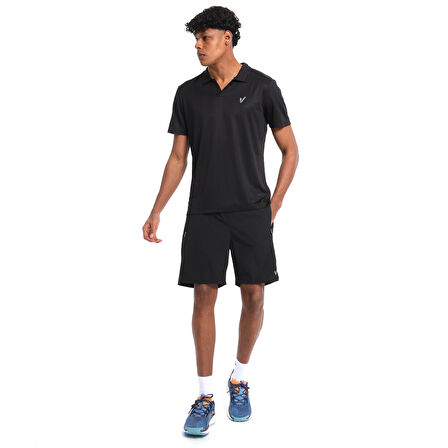 Otaru Erkek Siyah Koşu T-Shirt 25YE010-SYH