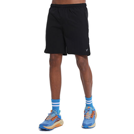 Spacco 3 Erkek Siyah Koşu Şortu 25YE011-SYH