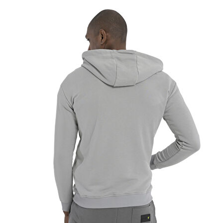 Sapporo Erkek Gri Günlük Stil Eşofman Üstü 25YE018-GRI