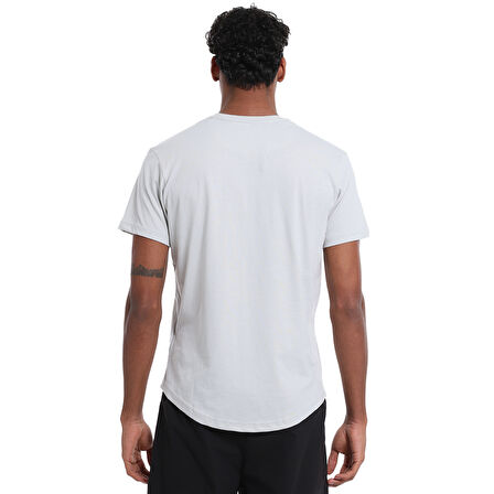 Ognian3 Erkek Gri Günlük Stil T-Shirt 25YE021-GRI
