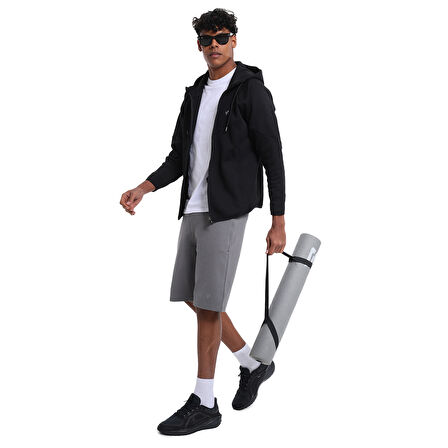 Narita Erkek Gri Günlük Stil Şort 25YE026-ANT