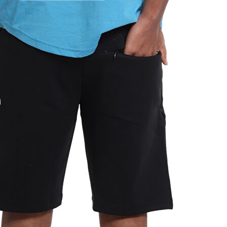 Narita Erkek Siyah Günlük Stil Şort 25YE026-SYH