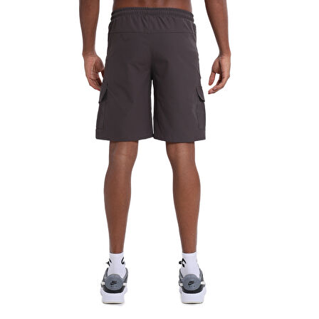 Gujo Erkek Gri Günlük Stil Şort 25YE028-GRI