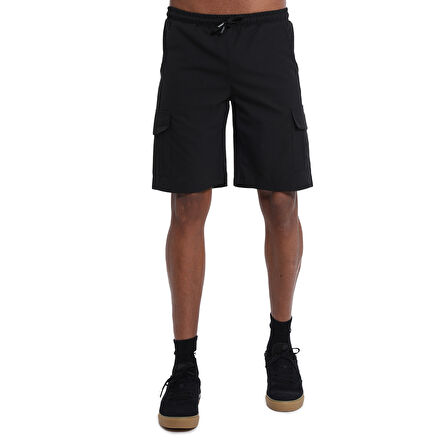 Gujo Erkek Siyah Günlük Stil Şort 25YE028-SYH