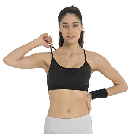 Ena Kadın Siyah Koşu Sporcu Sütyeni 25YK002-SYH