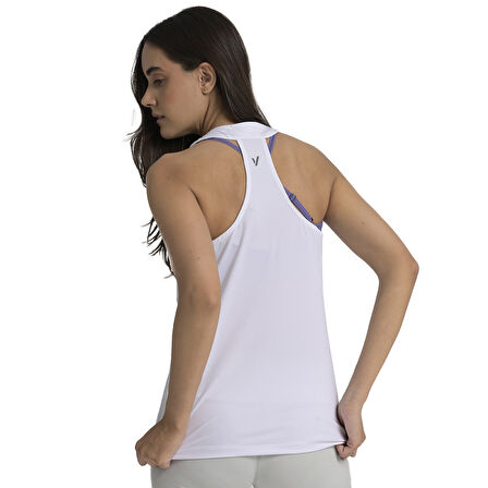 Ada Kadın Beyaz Koşu Atlet 25YK003-BYZ