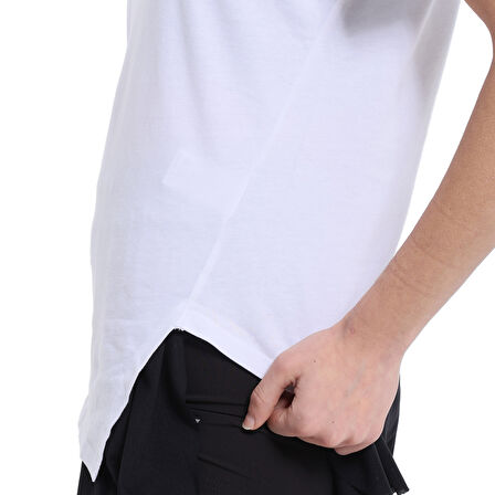 Aso Kadın Beyaz Günlük Stil T-Shirt 25YK014-BYZ