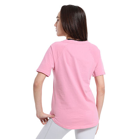 Mine Kadın Pembe Günlük Stil T-Shirt 25YK018-PMBE