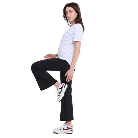 Mine Kadın Beyaz Günlük Stil T-Shirt 25YK018-BYZ