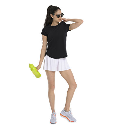 Ispirare 2 Kadın Beyaz Koşu Etek 25YK007-BYZ