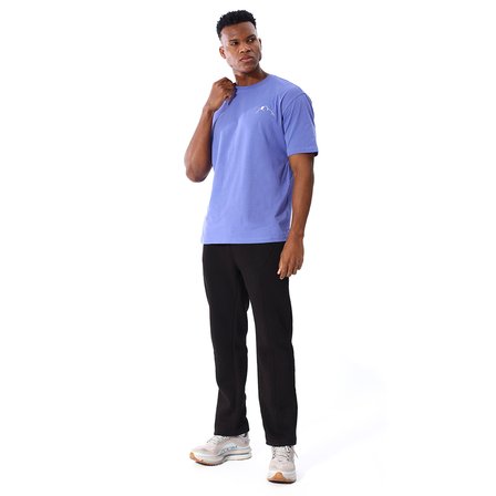 Yama Erkek Mor Günlük Stil T-Shirt 25YE030-MOR
