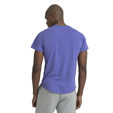 Iga Erkek Mor Günlük Stil T-Shirt 25YE031-MOR