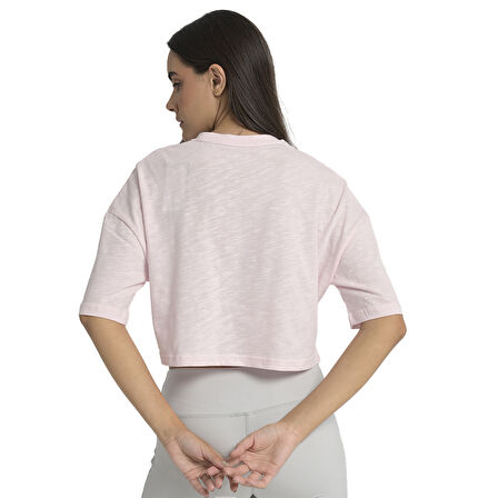 Tokyo Kadın Pembe Günlük Stil T-Shirt 25YK027-PMB