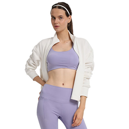 Craig Kadın Beyaz Antrenman Ceket 25KK1029-KBYZ