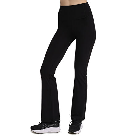 Eloy Flare Kadın Siyah Antrenman Tayt 25KK1035-SYH