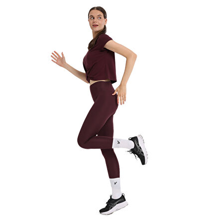 Welton Kadın Bordo Antrenman Tayt 25KK1036-BRD