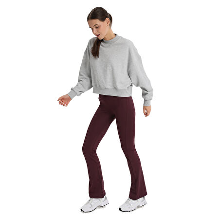 Fowler Kadın Gri Günlük Stil Sweatshirt 25KK1038-KML