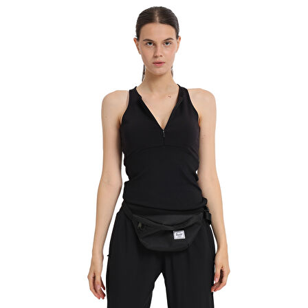 Mahave Top Kadın Siyah Antrenman T-Shirt 25KK1043-SYH