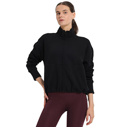 Craig Kadın Siyah Antrenman Ceket 25KK1029-SYH