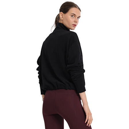 Craig Kadın Siyah Antrenman Ceket 25KK1029-SYH