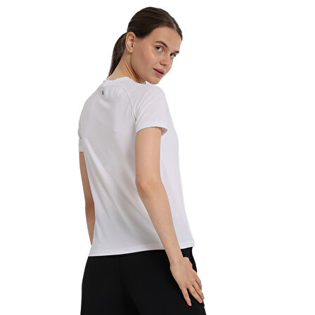 Mira Kadın Beyaz Koşu T-Shirt 25KK1046-KBYZ