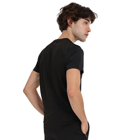 Tormenta Erkek Siyah Antrenman T-Shirt 25KE1022-SYH