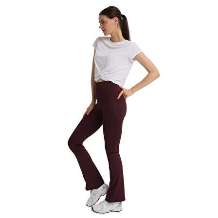 Marana Cropped Top Kadın Beyaz Günlük Stil T-Shirt 25KK1032-KBYZ