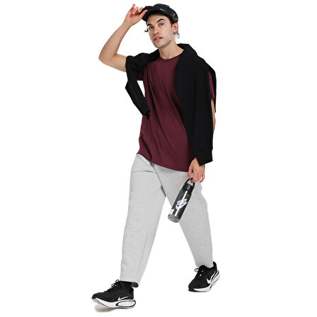 Bow Erkek Bordo Günlük Stil T-Shirt 25KE1016-BRD