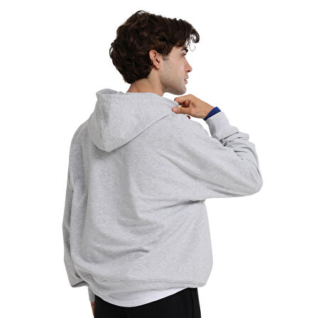 Sand Erkek Gri Günlük Stil Sweatshirt 25KE1027-KML