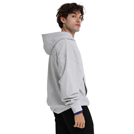 Sand Erkek Gri Günlük Stil Sweatshirt 25KE1027-KML